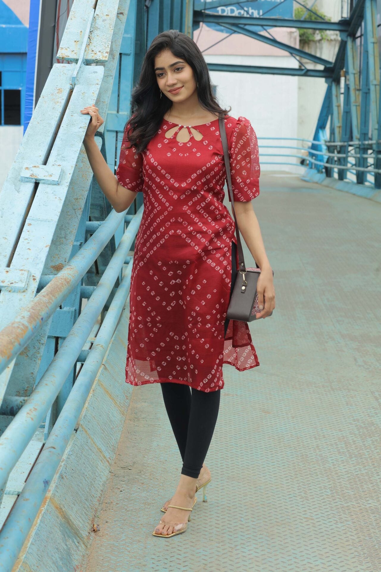 Maroon Bandini Kota Kurti
