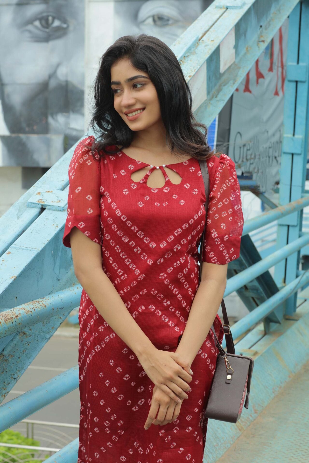 Maroon Bandini Kota Kurti