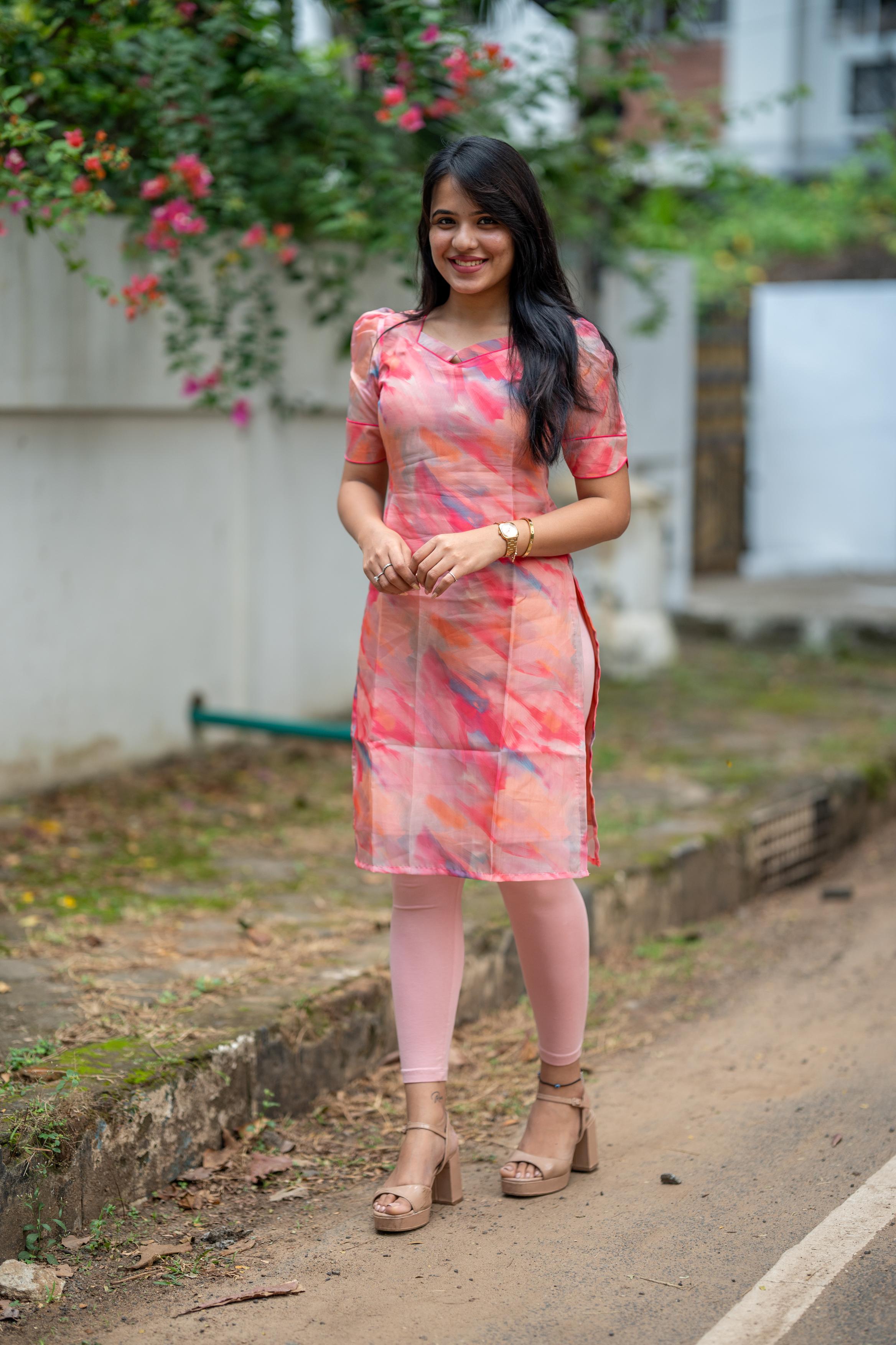 Flamingo Pink Kurti