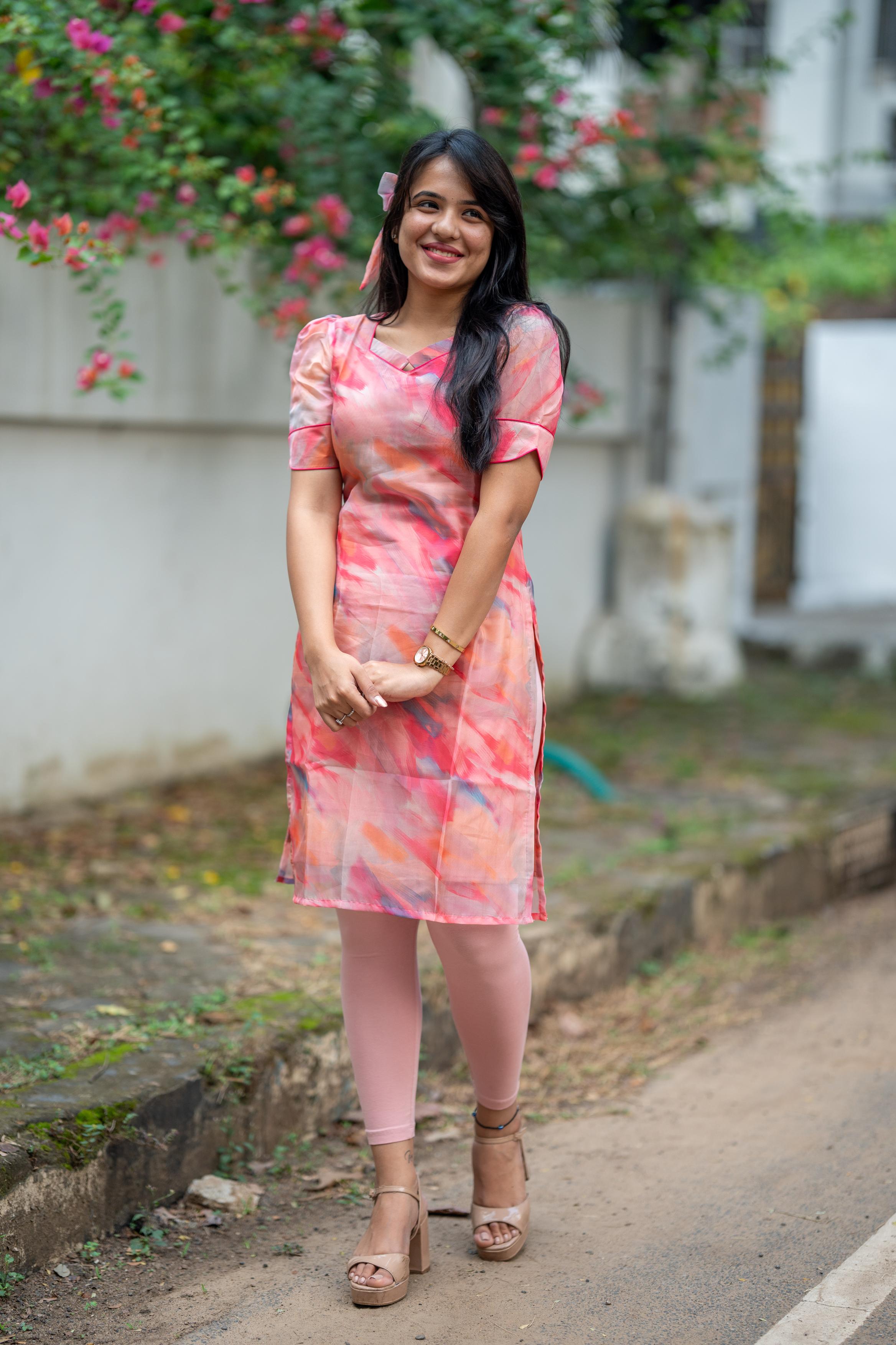 Flamingo Pink Kurti